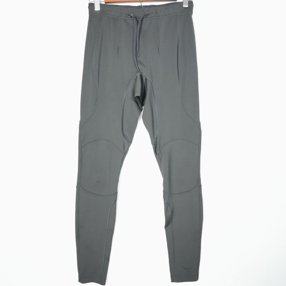 Saucony Running Leggings Men's‎ Size Small Black Compressed Performance Trousers